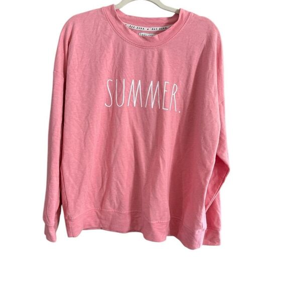 Rae Dunn Pink 'Summer' Sweatshirt - Picture 9 of 10